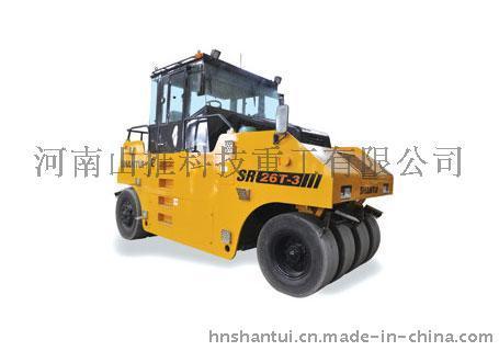 河南地区最大马力推土机之山推SR26T-3胶轮压路机